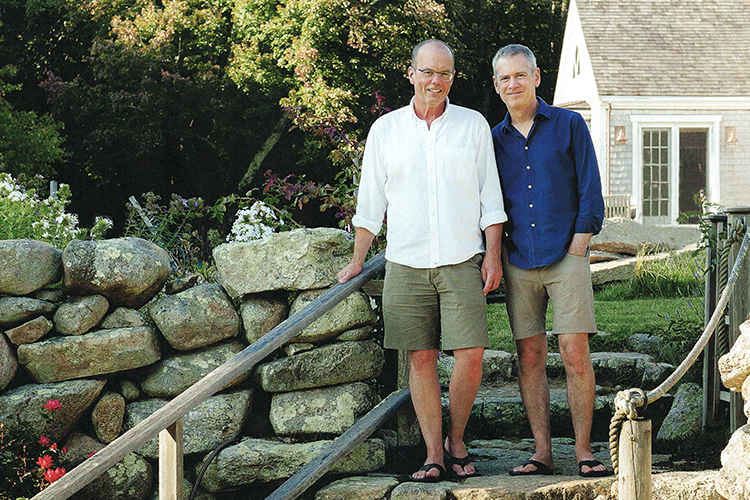 Russell Maloney and Jay Schmidt, Chilmark, Martha's Vineyard