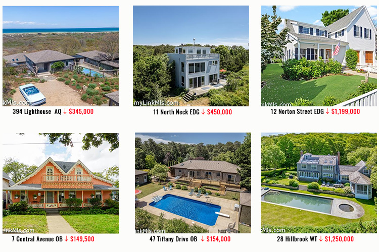 Martha's Vineyard Price Reductions